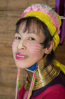 Long-necked woman