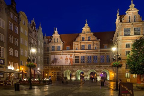 Green Gate seen from the pedestrian zone