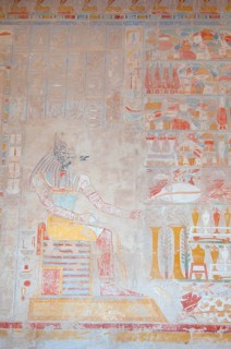 Frescoes in the temple