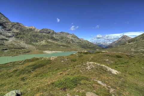 Reservoir of Lago Bianco