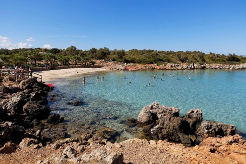 Cleopatra beach on Sedir island