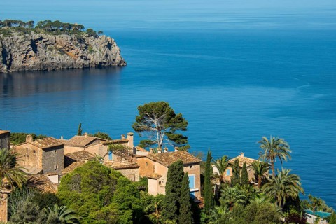 Houses by the sea