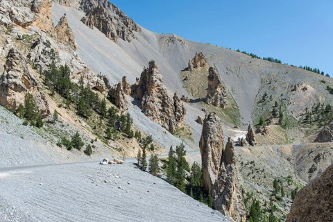 Dry weathered landscape