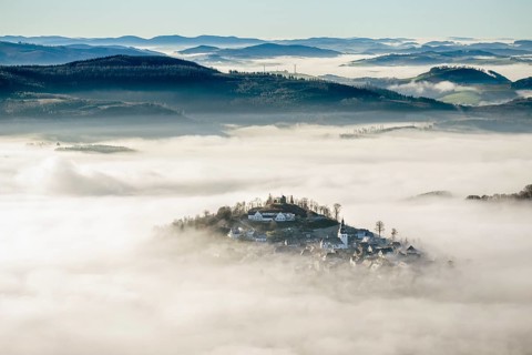 Eversberg in the fog