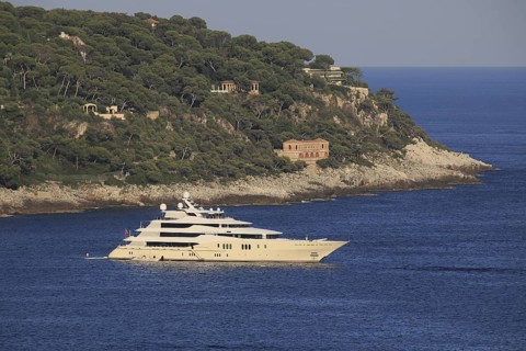 Abeking and Rasmussen motor yacht at Cap Martin