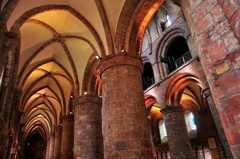 Interior of St Magnus Cathedral