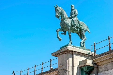 Equestrian statue of King Leopold II of Belgium