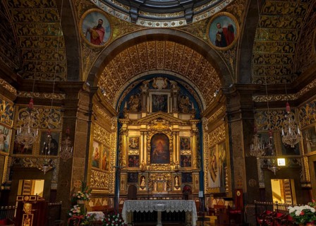 Ornate altar