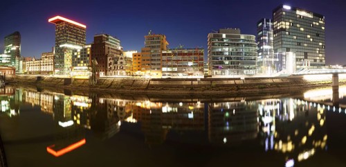 Modern architecture at the trade port