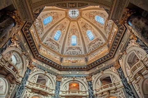 Dome of the staircase