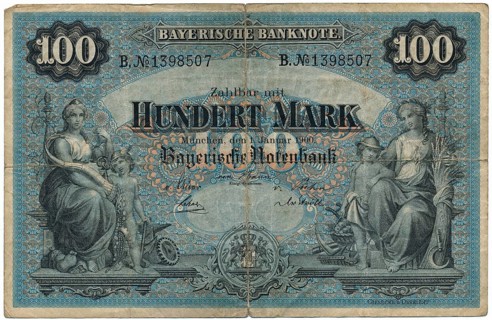 Old banknote