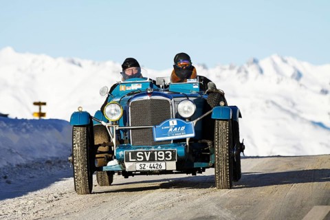 Vintage car rally