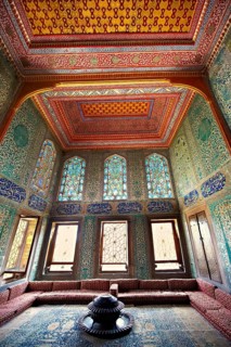 Ottoman tiled rooms of the Crown Prince in the Harem of the Topkapi Palace