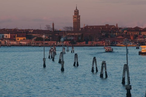 View across Canale delle Fondamenta Nuove towards the island of Murano