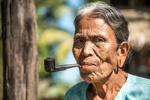 Woman of the Chin people
