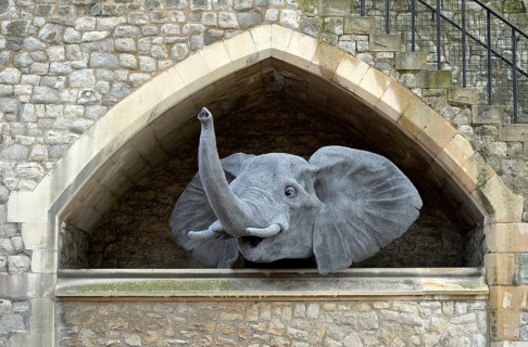 Elephant statue