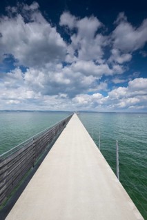 Pier on Lake Constance