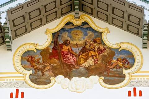 Lueftlmalerei wall painting