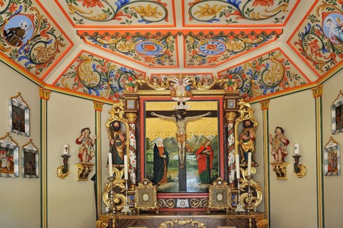 Orthodox chapel in Markus Wasmeier Farm and Winter Sports Museum
