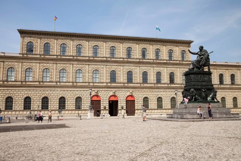 Residenz Museum at Max-Joseph-Platz square