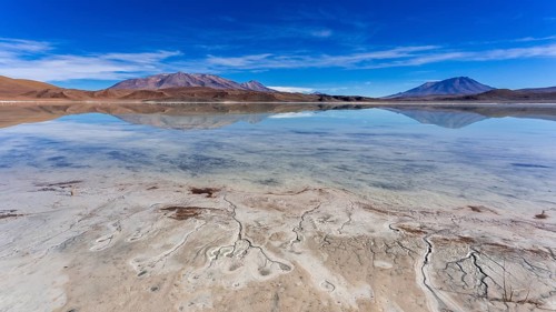The lake Laguna Ramaditas