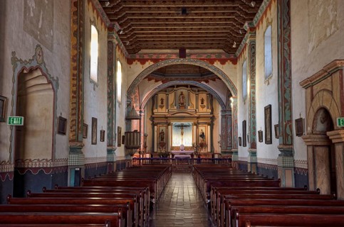 Nave with the main altar