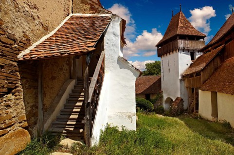 Szekely medieval fortified church of Viscri