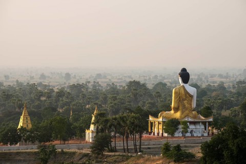 Seated Buddha statue