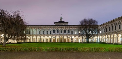 Late Baroque courtyard by Francesco Maria Richini