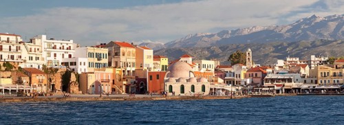 Harbor and historic centre with Hasan Pasha Mosque