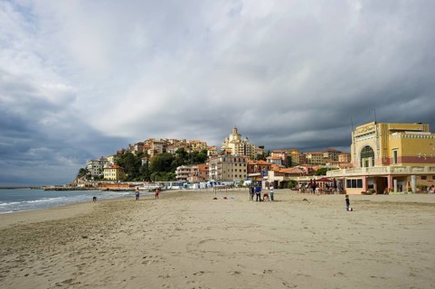 Beach in Porto Maurizio