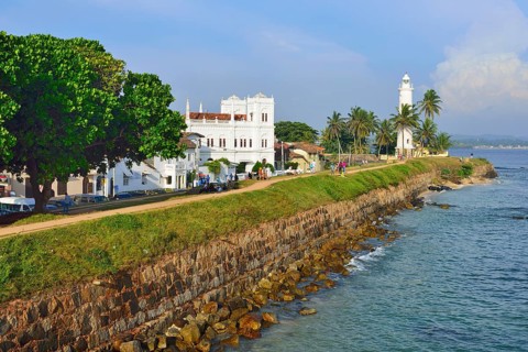 View of the fortification wall