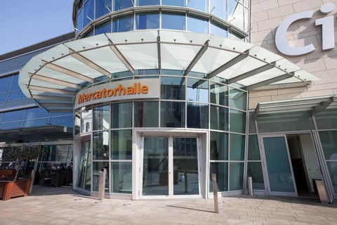 Entrance to Mercatorhalle