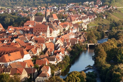 Historic centre with Schochemturm tower