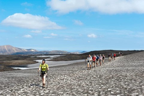 Trekking in the highlands