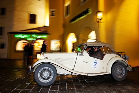 Vintage car rally