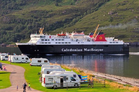 The ferry from Stornoway