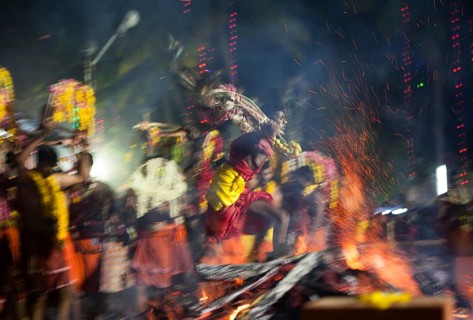 Firewalker ceremony of Agni Kavadi