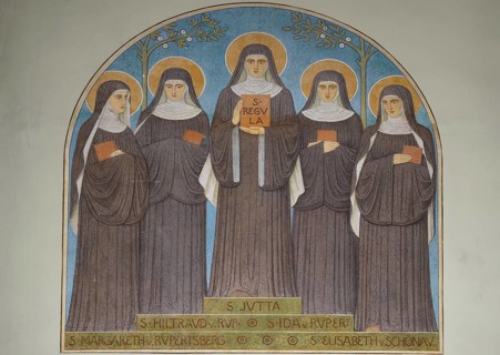 The five Benedictine nuns