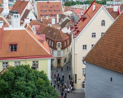 Alley in the historic town centre
