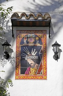 Image of Jesus with the crown of thorns