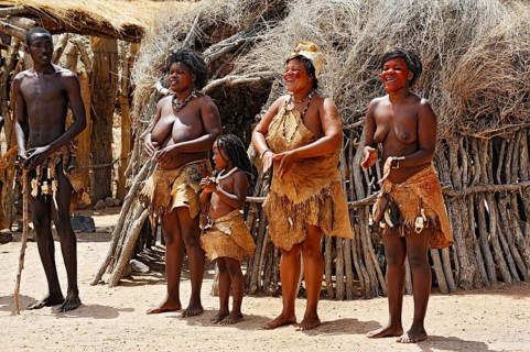 Dance of the native people