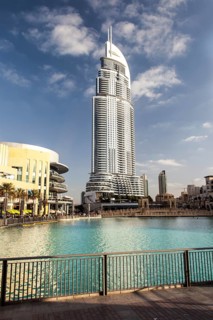 Luxury hotel The Address Downtown Dubai