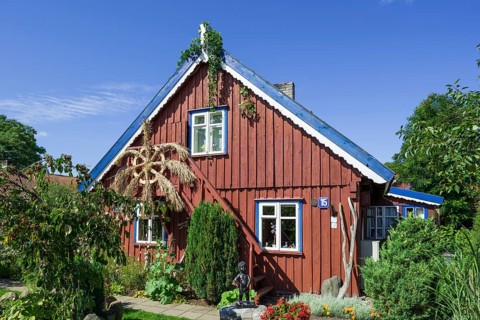 Traditional wooden house