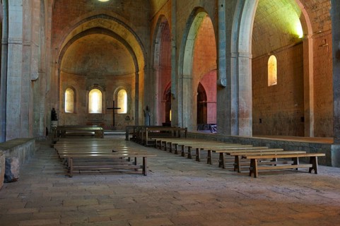 Monastery church of the former Cistercian monastery Abbaye du Thoronet