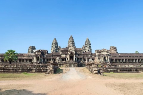 Eastern view of Angkor Wat