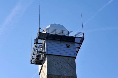 Weather radar station