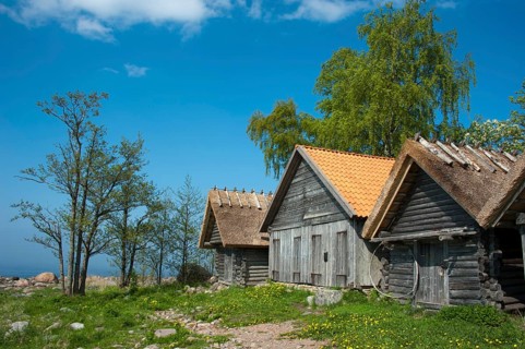 Historic fishing huts