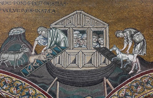 Noah's Ark is loaded with animals