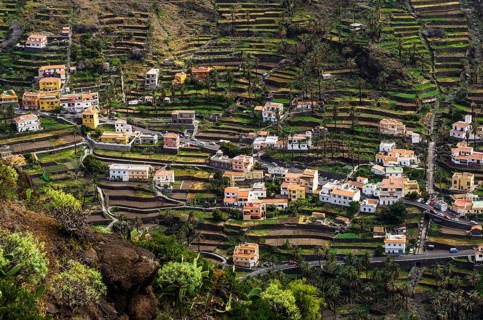 Houses in the valley